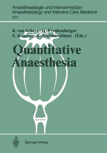 Anaesthesiology