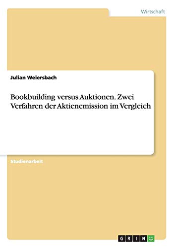 Bookbuilding